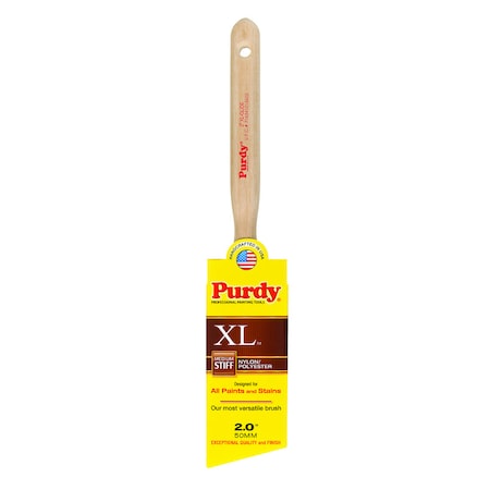Purdy 2" Angle Sash Firm, Nylon/Polyester Bristle, Paint Brush, Hardwood Handle 144152320
